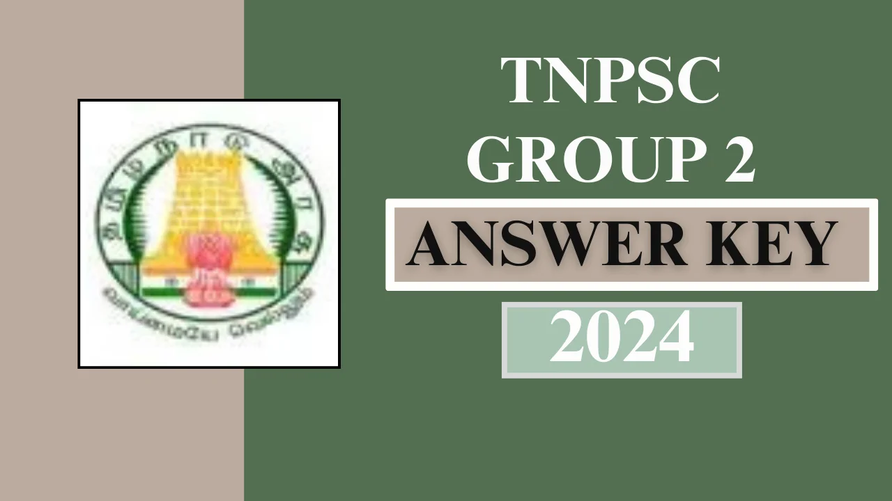 TNPSC Group 2 Answer Key 2024